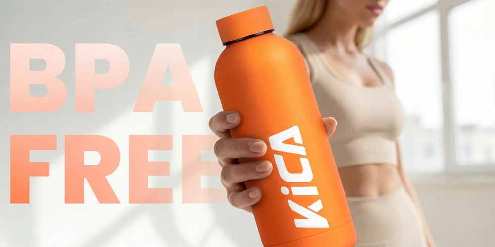 Gertuvė Feiyu Tech Gėrimo Butelis - FeiyuTech KiCA Active 500 ml Izoliuotas Nerūdijančio Plieno - Oranžinė