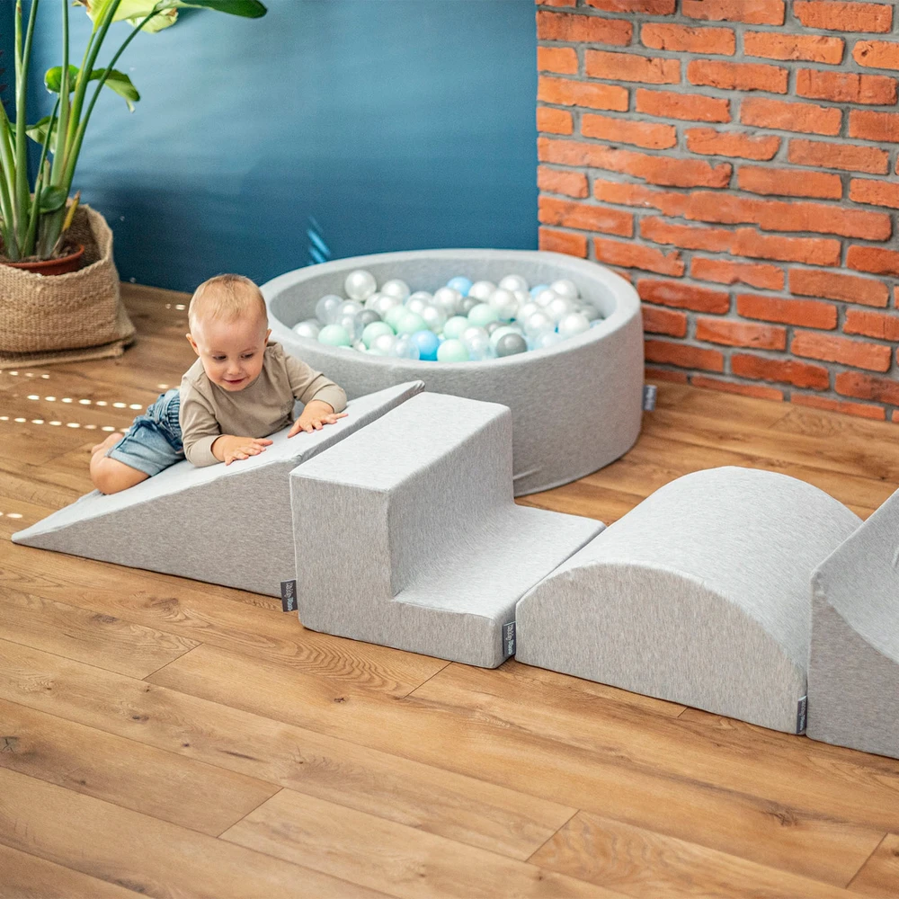 Kiddymoon SOFT BOCKS Vaikų žaidimų aikštelės kliūčių ruožas