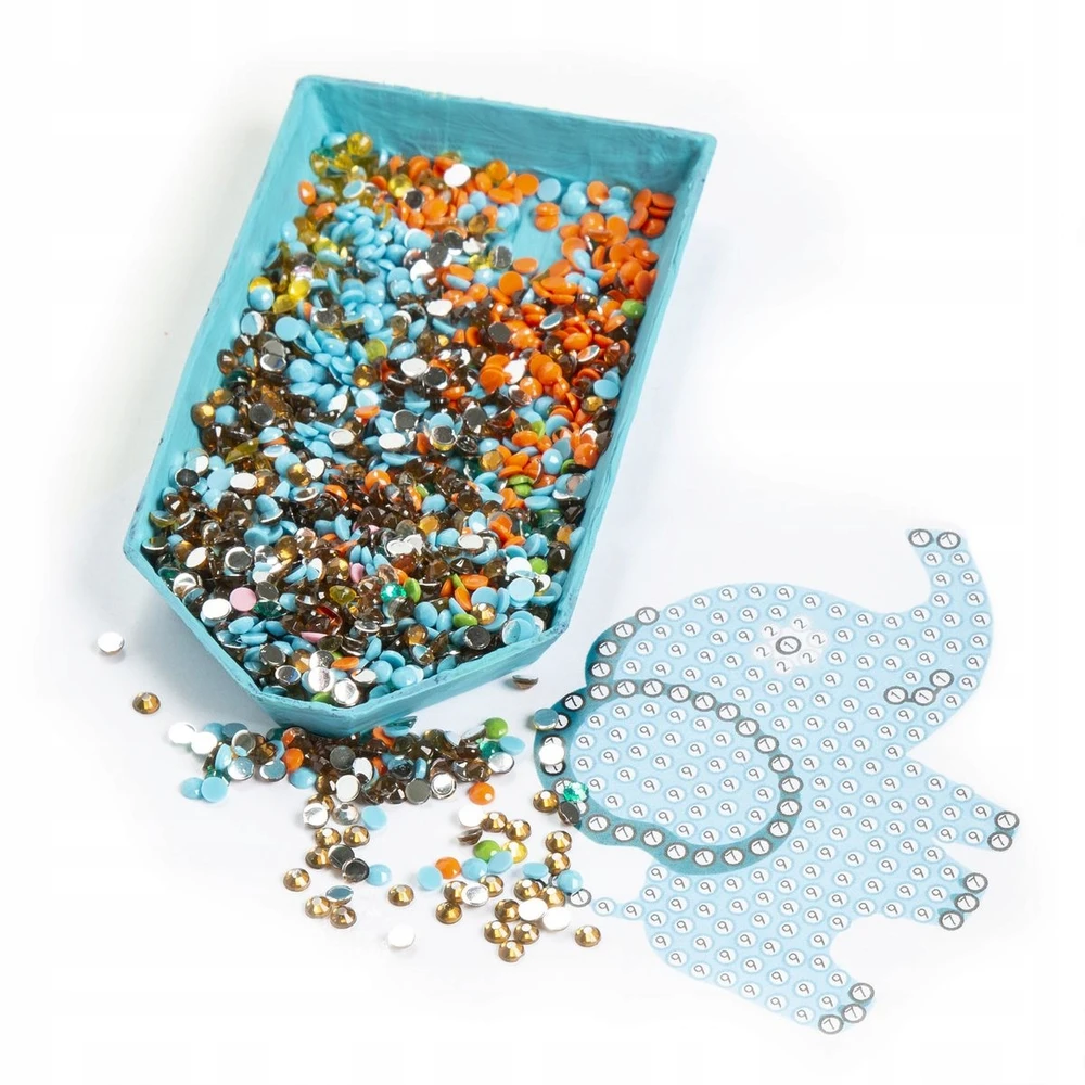 Kidea Diamond Stickers: Animals, Creative Craft Set