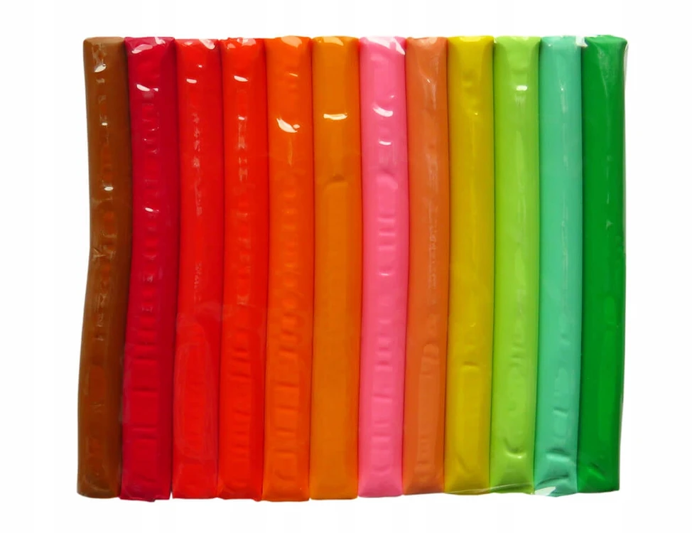 Kidea įvairiaspalvis plastilinas 48 vnt.