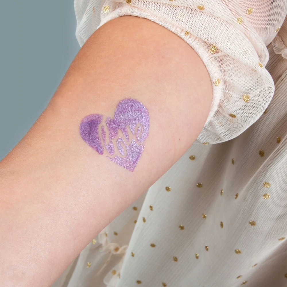 Kidea Laikini vaikiški tatuiruotės markerai su šablonais