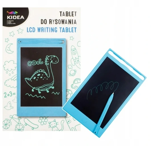 Derform Kidea Lcd piešimo planšetė, mėlyna