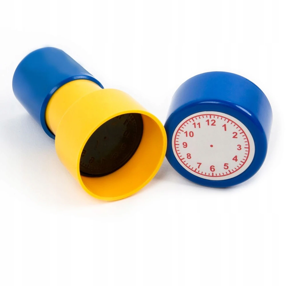 Kidea LEARNING CLOCK STAMP (SNZKA) antspaudų rinkinys