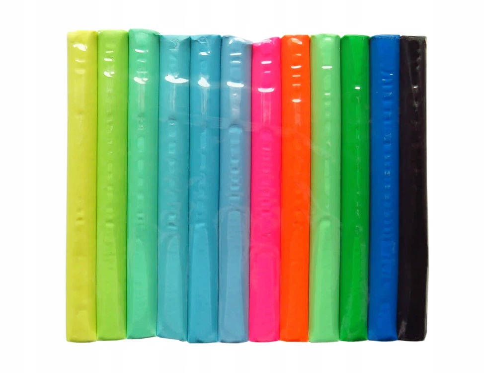 Kidea plastelino rinkinys: 48 spalvų (neoninės ir pastelės)