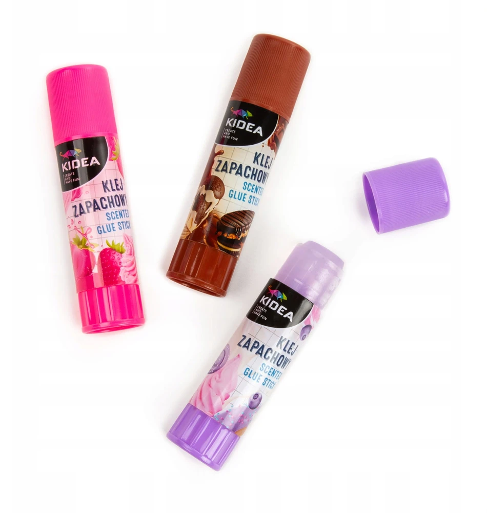 Derform KIDEA SCHOOL GLUE STICK STRONG SCENTED kvapų mišinys 1 vnt