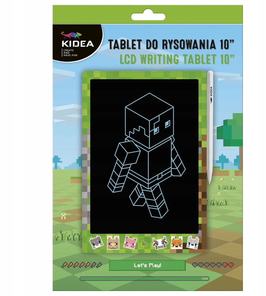 Kidea Skystųjų kristalų planšetinis kompiuteris, skirtas PIEŠTI IR RAŠYTI PIKSELINIUS EKRANUS