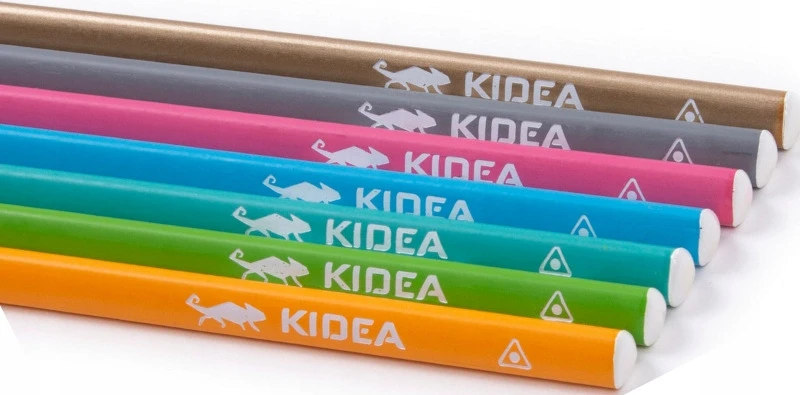 Derform Kidea spalvoti pieštukai 36 vnt. metalinėje dėžutėje