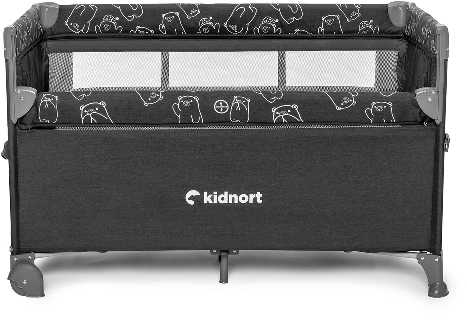Kidnort 3in1 sulankstoma kelioninė lova – papildoma lova, maniežas + krepšys LIVSMILJO