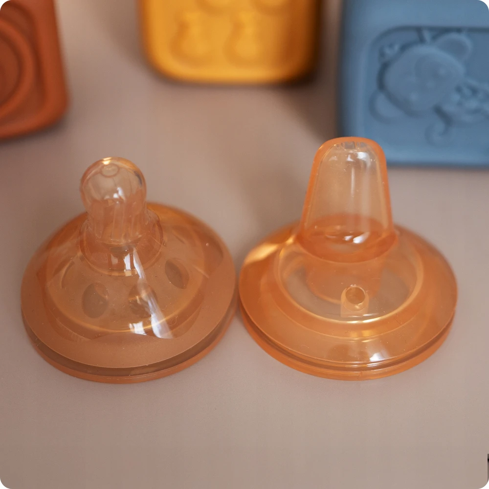Kidnort Jordbaer buteliukas 300 ml rožinės spalvos 6M+ PPSU snapelis nuo pilvo dieglių šiaudelių BPA BE BPA