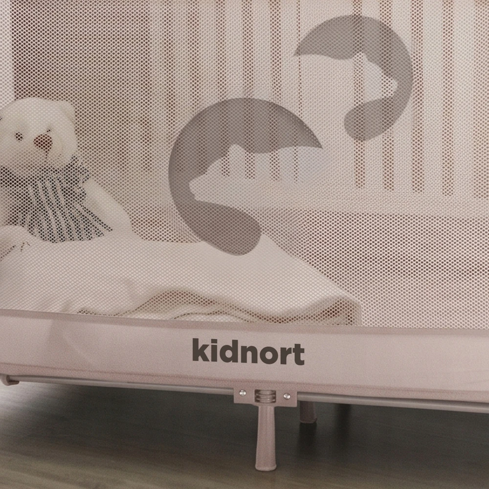 Kidnort Lovytė turystyczne dziecięce – składane kojec + torba, materac, GROTTA