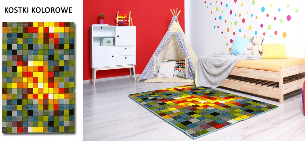 Kids DYWAN 150X230 OKOŁO 160X230 DO POKOJU DZIECIĘCEGO