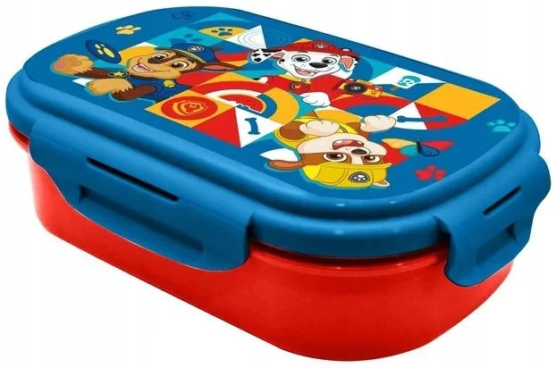 Kids Euroswan Dėžutė maistui su stalo įrankiais Paw Patrol 21x14x6cm vaikams