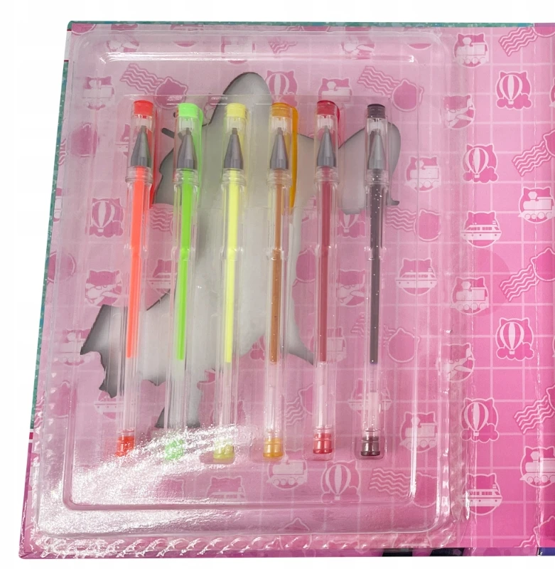 Kids Euroswan Gabby's Dollhouse Smoothie Lja notebook + gel pen set
