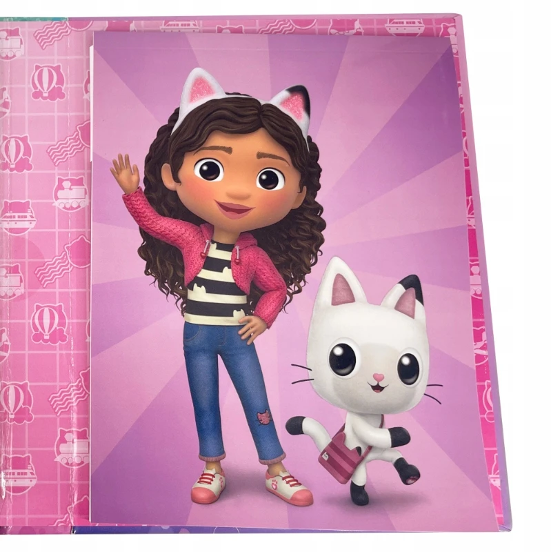 Kids Euroswan Gabby's Dollhouse Smoothie Lja notebook + gel pen set