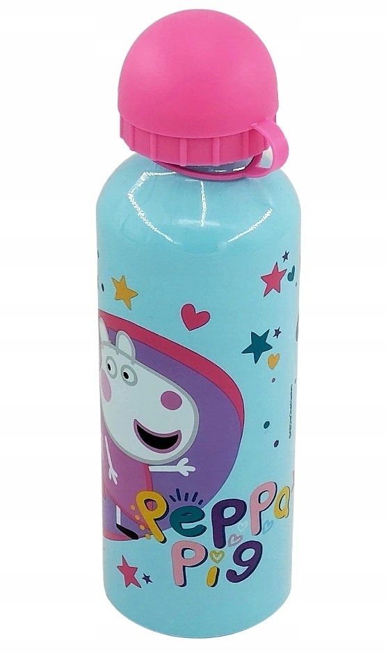 Kids Euroswan Gertuvė "peppa Pig" 500ml Aliumininė Vaikams