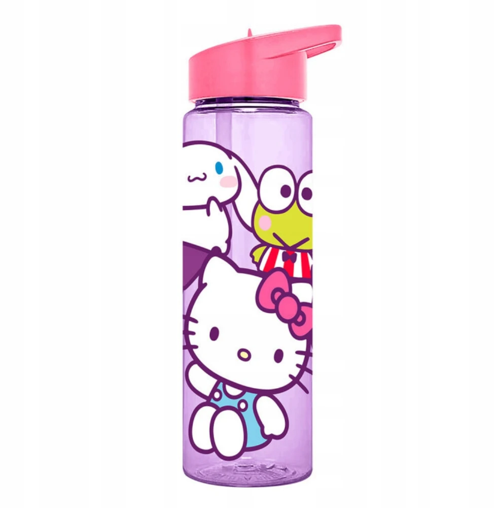 Kids Euroswan Gertuvė su šiaudeliu Hello Kitty 600 ml