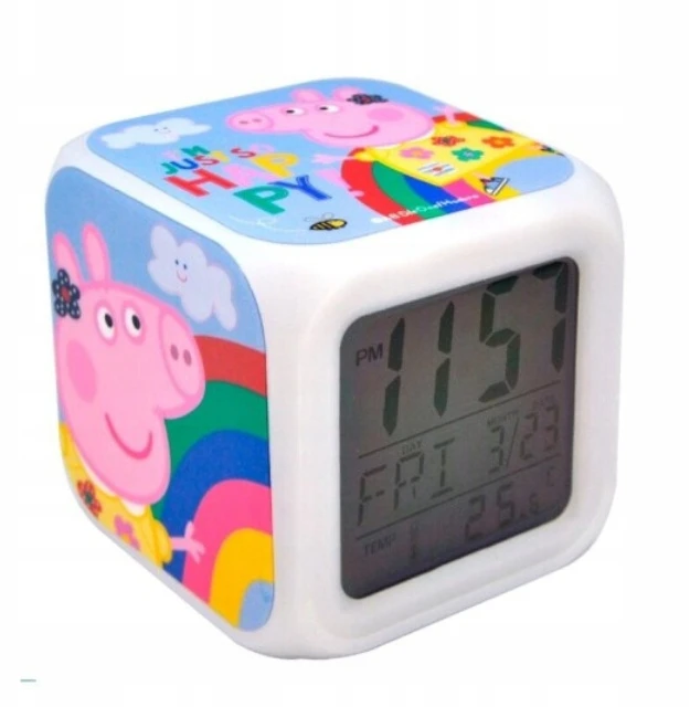 Peppa Piga skaitmeninis laikrodis su projektoriumi