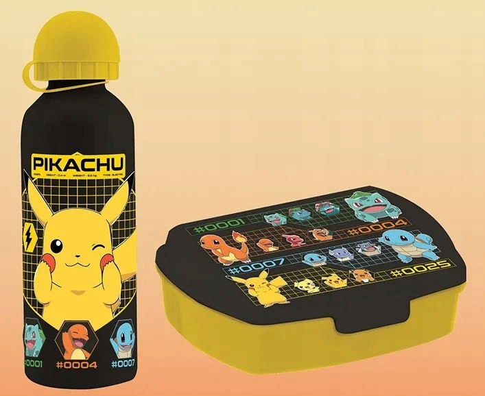 Kids Licensing Priešpiečių dėžutės ir vandens butelio Pokemon KiDS licencija
