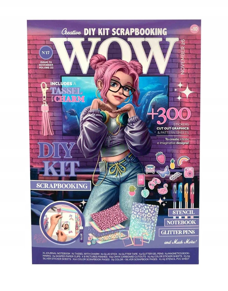 Kids Euroswan SCRAPBOOKING RINKINYS WOW00126