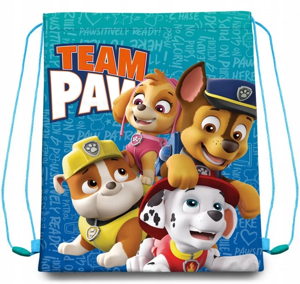 Kids Euroswan Spin Master "Paw Patrol Team" sporto krepšys 40 cm