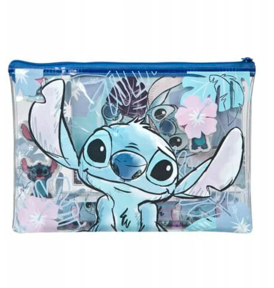 Kids Euroswan Stitch Lilo pieštukinė su reikmenimis