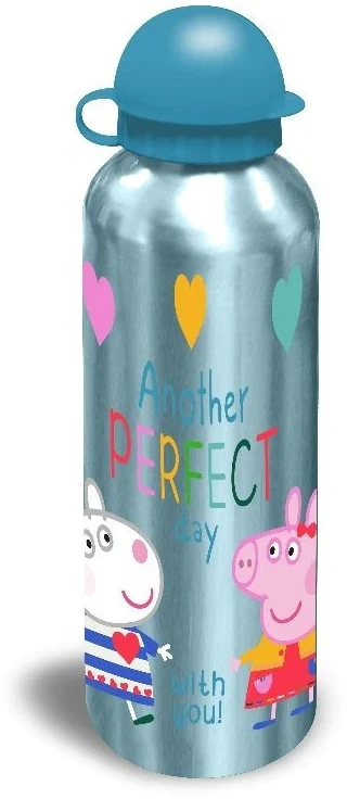 Kids Euroswan Peppa Pig aliuminio gertuvė 500 ml mėlyna