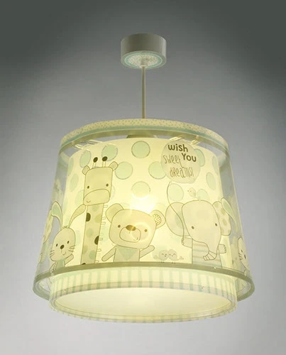 Pakabinamas šviestuvas Kids Lampa wisząca zwis sufitowa FRIENDS 80122 zwierzat