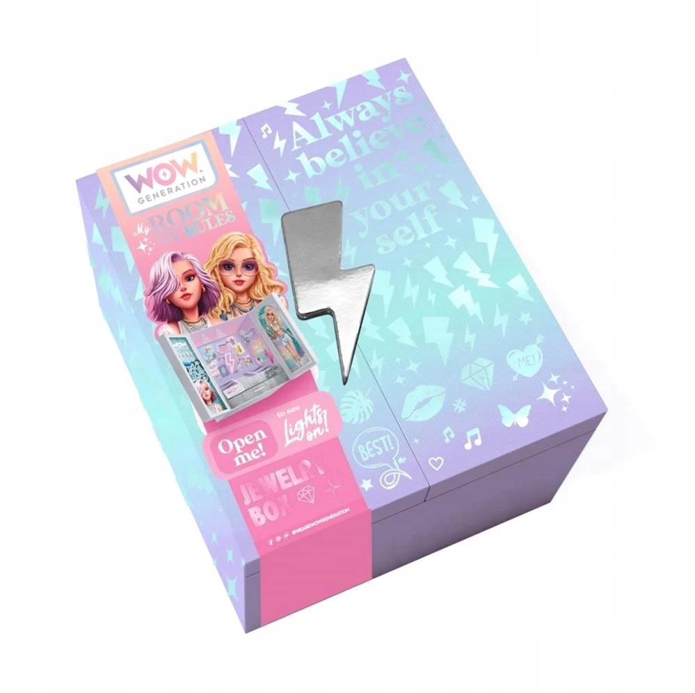 Kids Licensing PAPUOŠALŲ DĖŽUTĖ SU ŠVIESOS EFEKTEMIS WOW00115