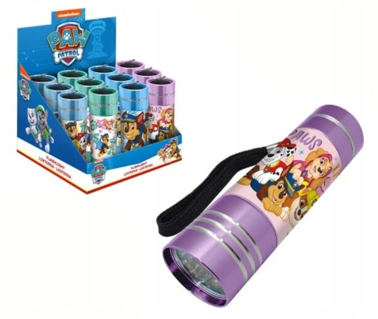 Kids Licensing PAW PATROL LED žibintuvėlis 9cm vaikams 1 vnt.