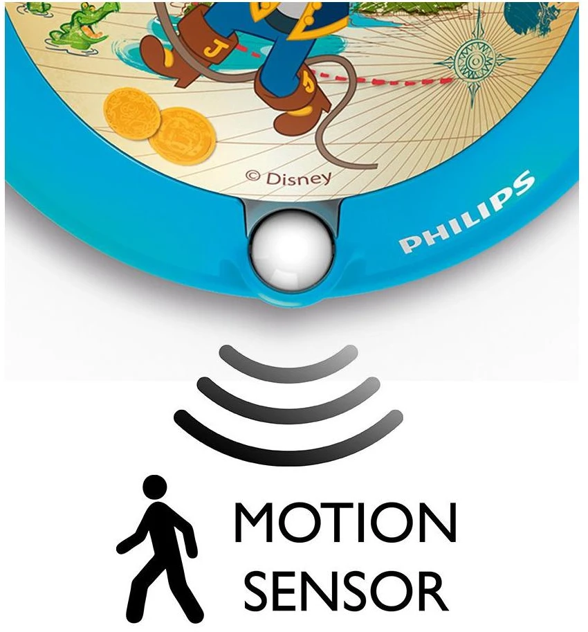 Kids PHILIPS Jake and the Pirates judesio jutiklio lempa