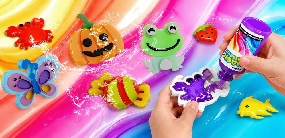 KidsGifts „Magic Vanduo Elf“ vandens gelių rinkinys, skirtas „pasidaryk pats“ vandens figūrėlėms kurti XXL
