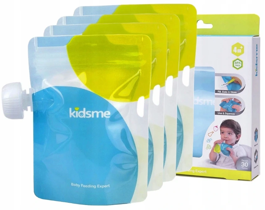 KIDSME maisto paketėlis, 4 vnt