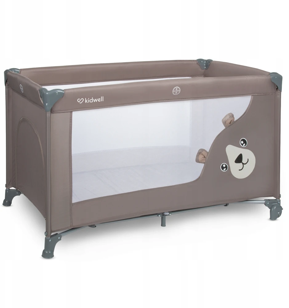 KIDWELL BLISSY BASIC BEIGE VIENO LYGIO sulankstoma kelioninė lovelė