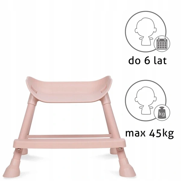 Kidwell Eatan vaikiška kėdutė 4in1 rožinė