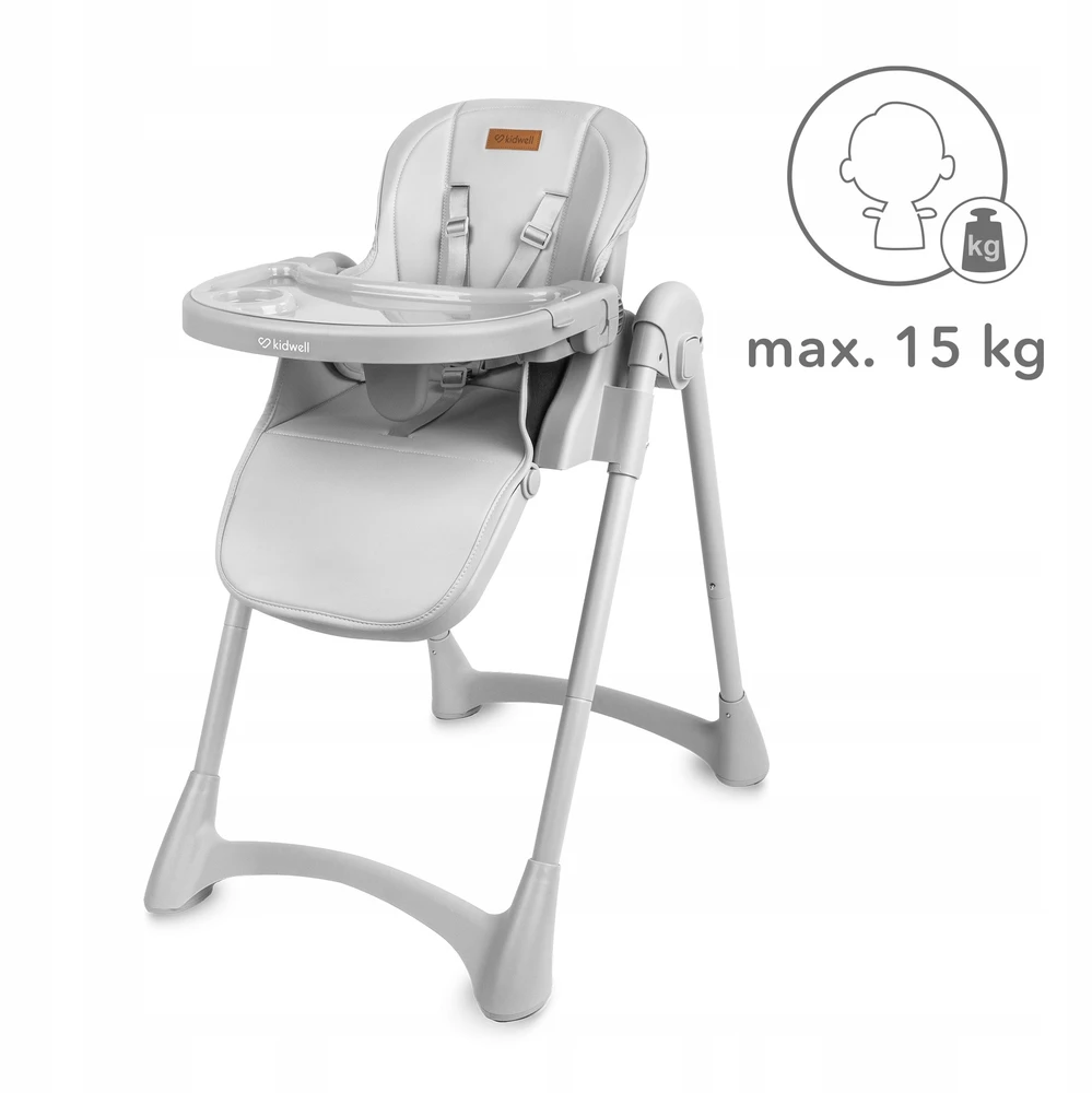Kekk Kidwell FORTO maitinimo kėdutė, pilka
