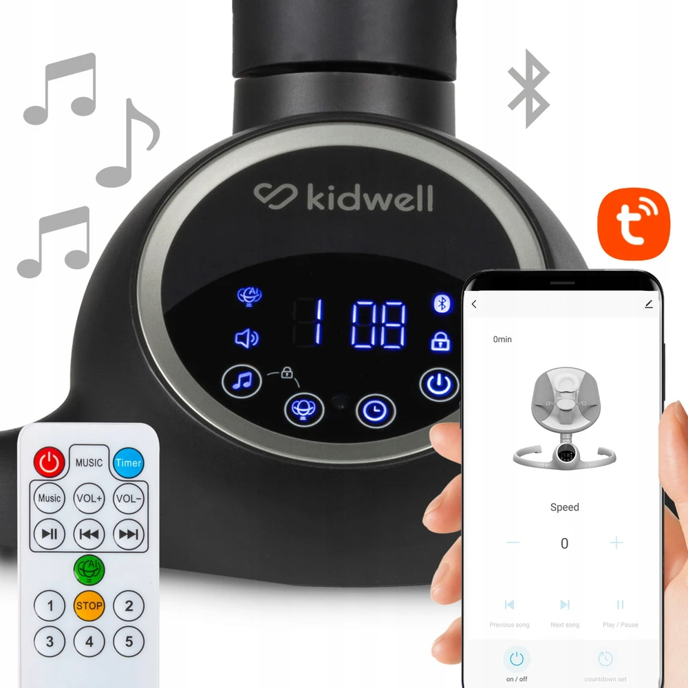 Kidwell REVE 2in1 elektrinis svirtis, NUOTOLINIO SUKUPĖS, PRITAIKYMAS