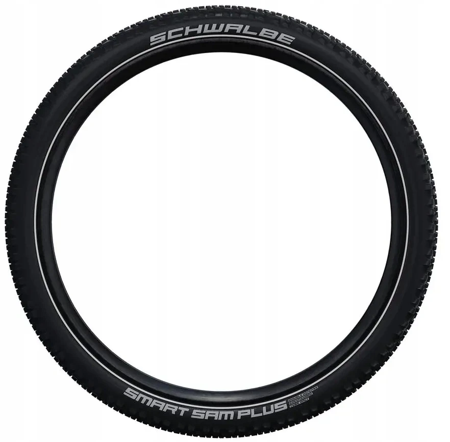 Kietas dviratininko padanga Schwalbe Smart S.A.M Plus HS624 Perf Dd - juoda - Juoda - 28"x1,75