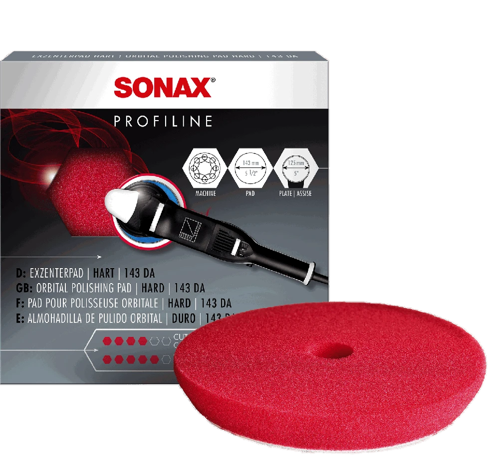 SONAX Kietas poliravimo padas orbitinei mašinėlei 125 492341