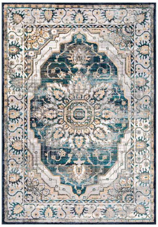 Home4You Kilimas ZOE-2 Mėlynas 133x190 cm