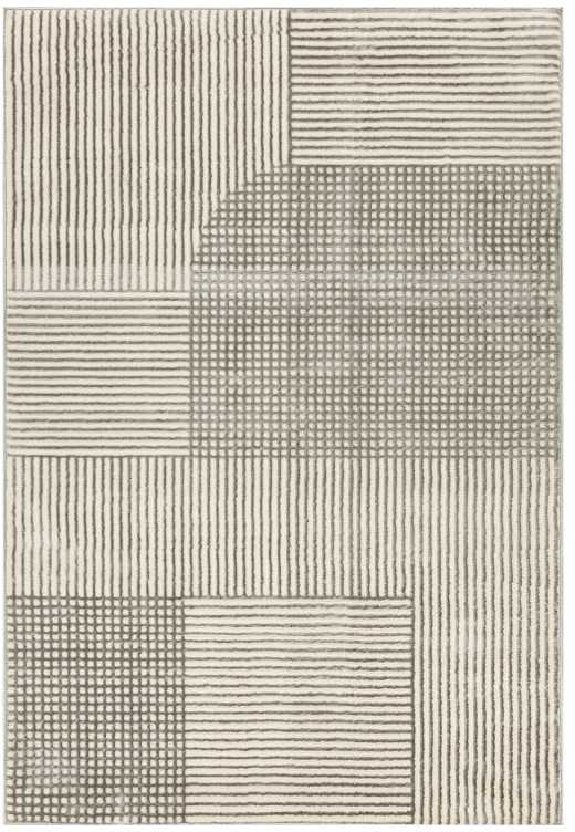 Home4You Kilimas ZOE-3 Pilkas, Ovalus, 200x285 cm