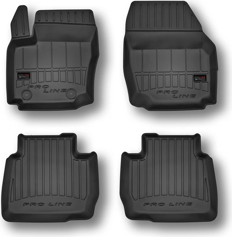 Frogum Guminiai kilimėliai Proline Ford Mondeo IV 2007-2014m. (distance between car mat clips 25.5cm)