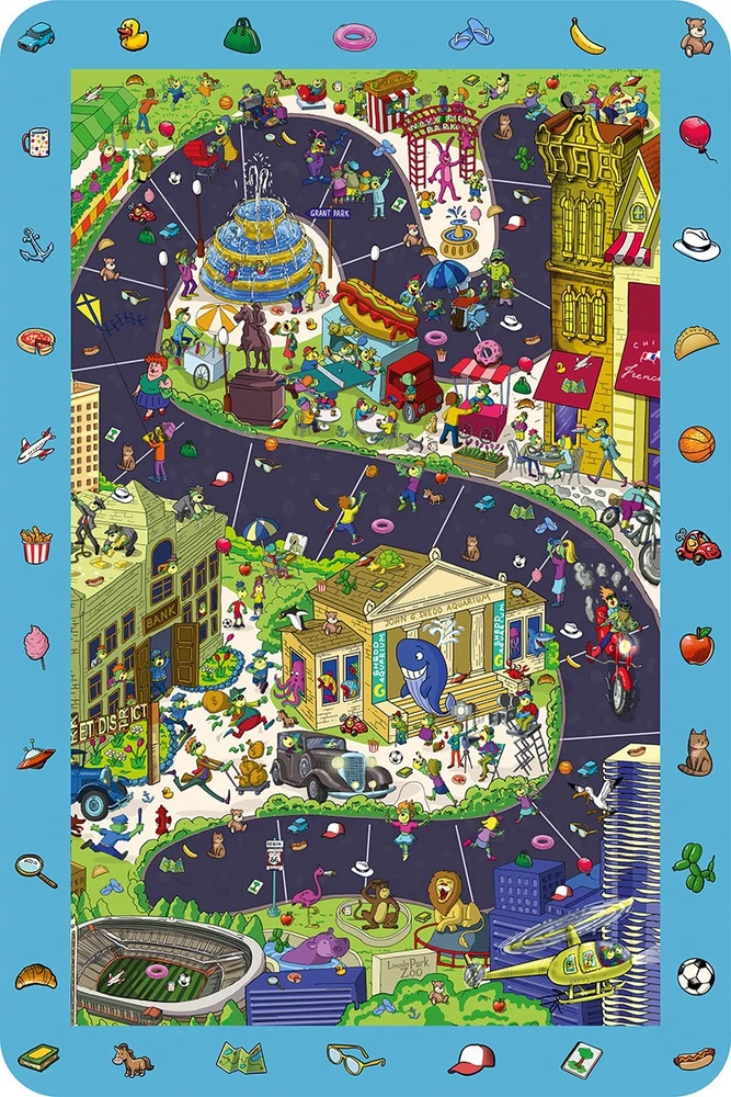 Kilimėlis Ultra Minkštas 100x150 cm - Trefliki, mėlynas