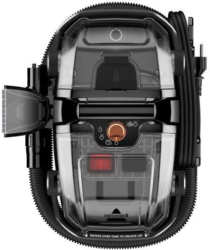 Kilimų ir baldų valymo įrenginys BISSELL SpotClean HydroSteam Pro, 1000W