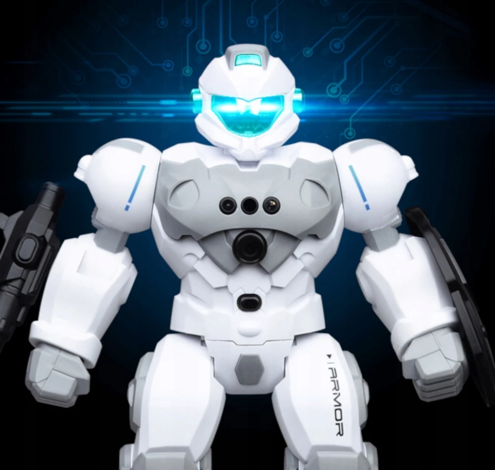 Kinderini INTELIGENTS RC ROBOTAS, VALDOMAS NUOTOLINIU PROGRAMAVIMU GESTIMIS