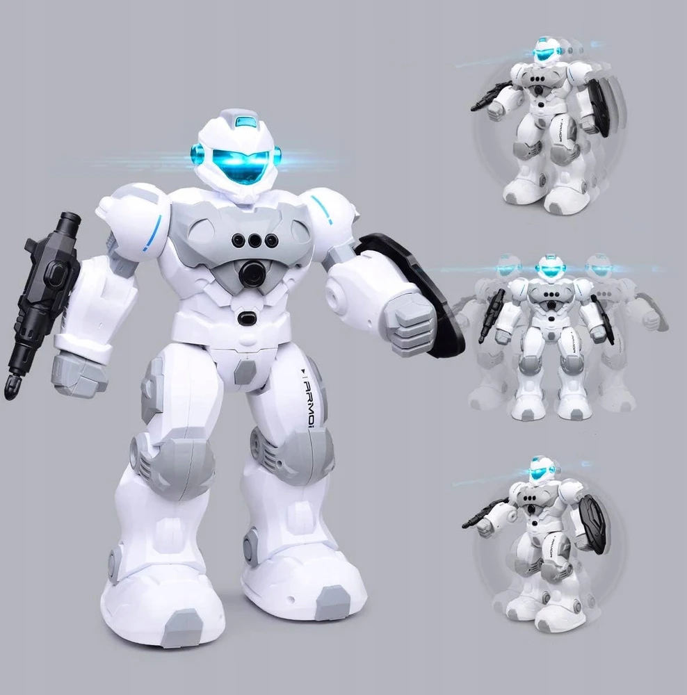 Kinderini INTELIGENTS RC ROBOTAS, VALDOMAS NUOTOLINIU PROGRAMAVIMU GESTIMIS