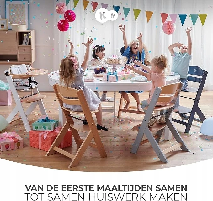 Kinderkraft Enock balta + poduszka