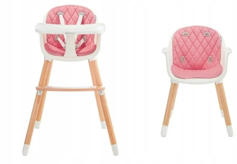 Kinderkraft maitinimo kėdutė Sienna, rožinė