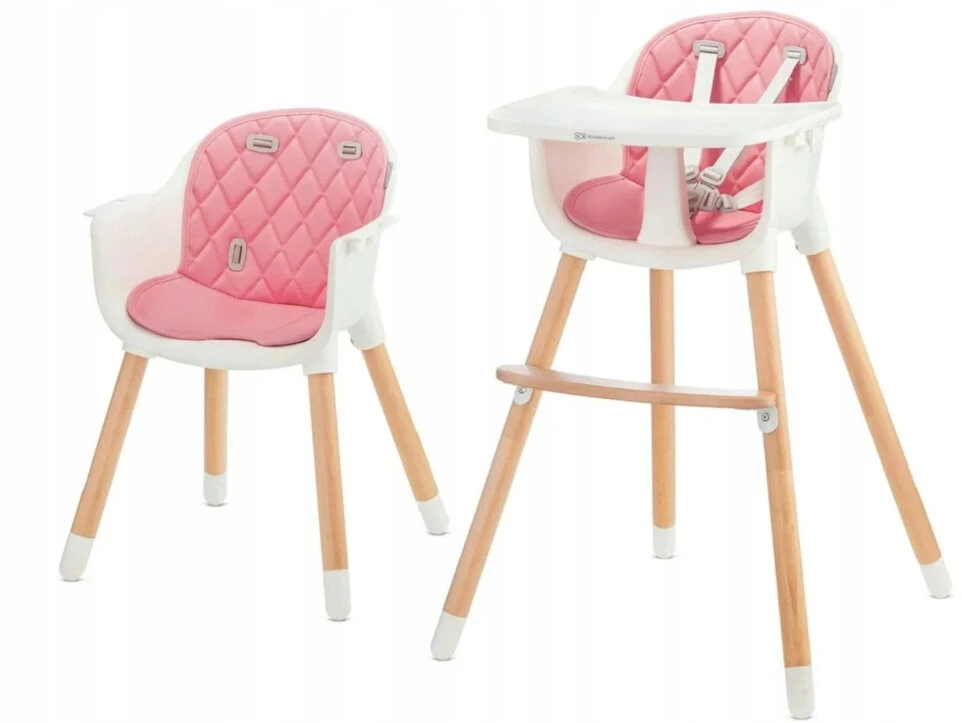 Kinderkraft maitinimo kėdutė Sienna, rožinė