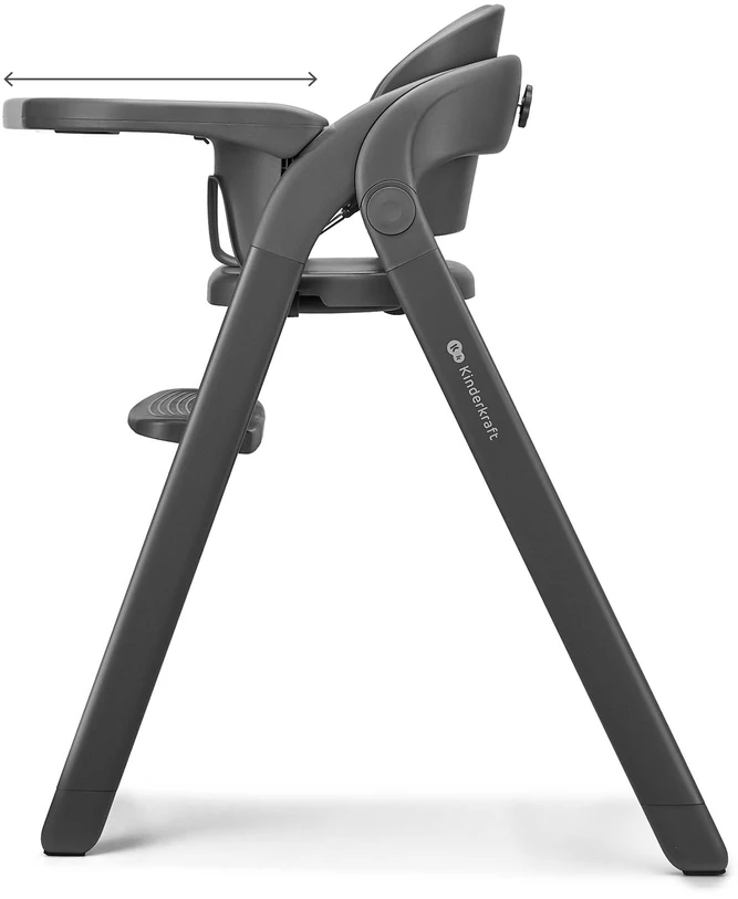 Kinderkraft TINO GRAY valgomojo kėdė