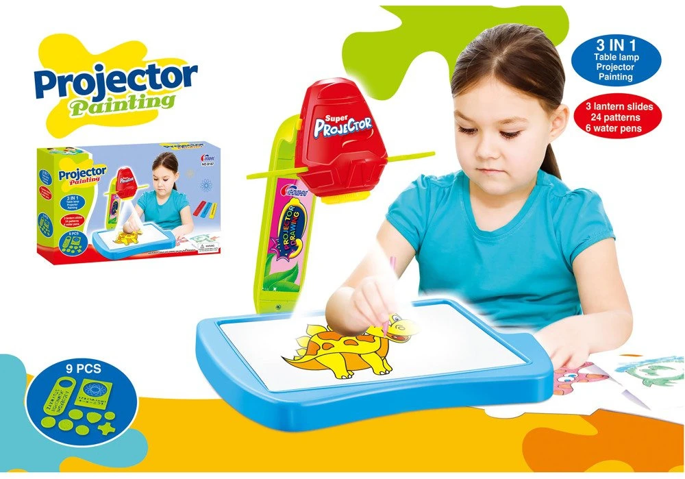 KinderSafe 3IN1 BRĖŽIMO PROJEKTORIUS 24 PAVEIKSLŲ LENTA